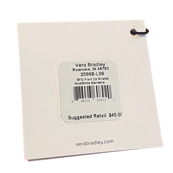 Vera Bradley Front Zip Wristlet - Picture 3 of 3